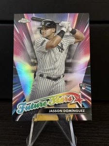 2024 Topps Chrome Update Jasson Dominguez #FSU-12 Future Stars Rookie RC - Picture 1 of 2