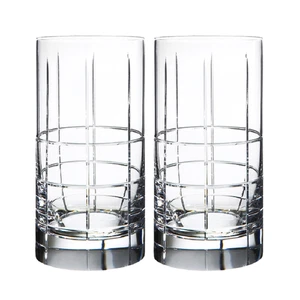 Orrefors Street Crystal Highball / Tumbler Glass (Set of Two) - Picture 1 of 4