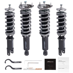 24 Step Damper Adjustable Coilovers Lowering Coils for Infiniti G37 Sedan 07+ - Picture 1 of 17