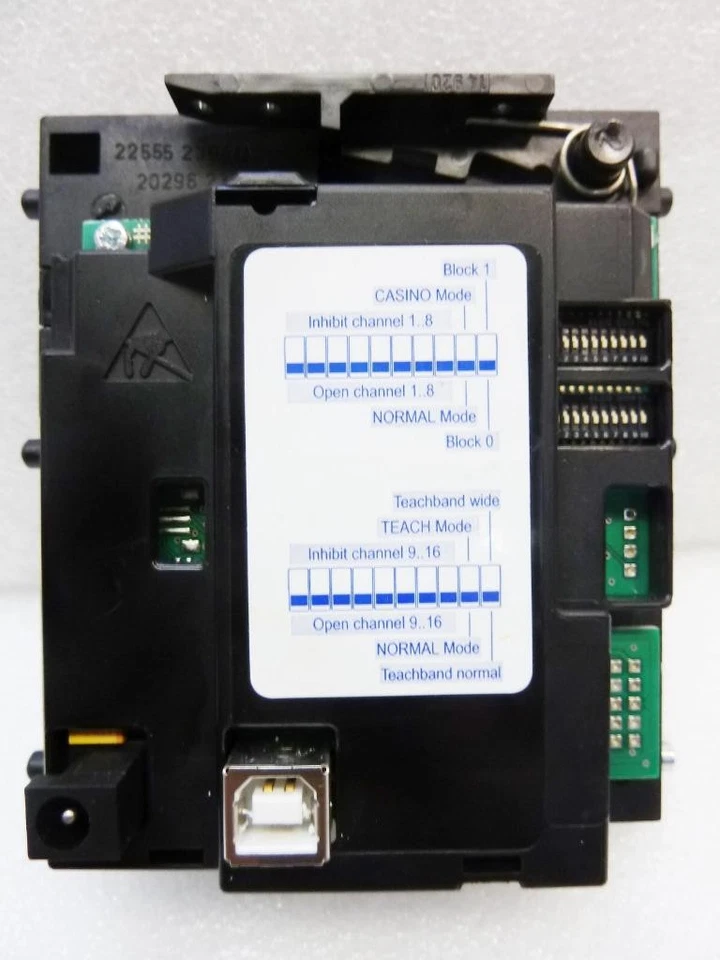 NEW - NRI Crane G-13.mft Electronic Coin Acceptor/Validator (USB / CC Talk) NEW
