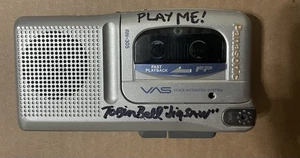 Tobin Bell Saw signed tape System Panasonic voice recorder  Beckett COA - Picture 1 of 2