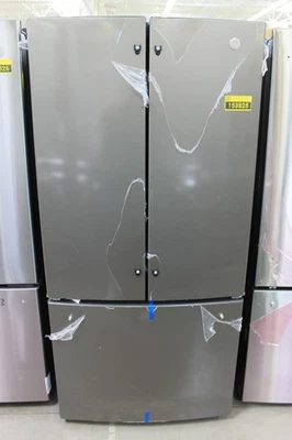 GE GWE19JMLES 33" Slate CD French Door Refrigerator NOB #153825 BP - Image 1 of 4