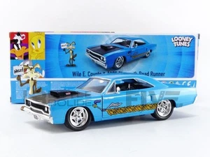 JADA TOYS 1/24 - PLYMOUTH ROADRUNNER - WILE E. COYOTE - 1970 32038BL - Imagen 1 de 7