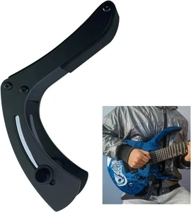 Gitarrenstütze elektrische Auflage verstellbar Profi schwarz  - Bild 1 von 6