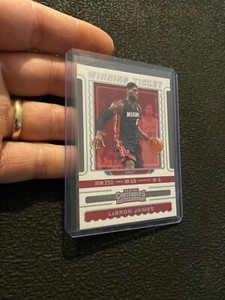Lebron James 2019 Panini Contenders #2 Miami Heat Collector Card INVESTMENT GIFT