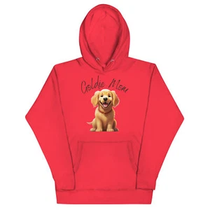 Golden Retriever Mom Hoodie - Soft & Durable Cotton Mix - Picture 1 of 16