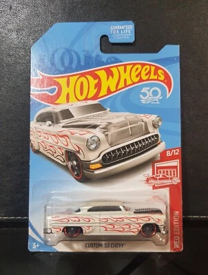 Hot Wheels Red Edition _ 2018  #8/12_ 1/64 _  Custom '53 Chevy - Photo 1/3