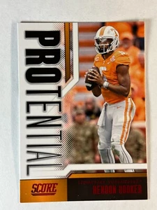 2023 Panini Score Football Protential #5 Hendon Hooker Red Foil - Picture 1 of 2