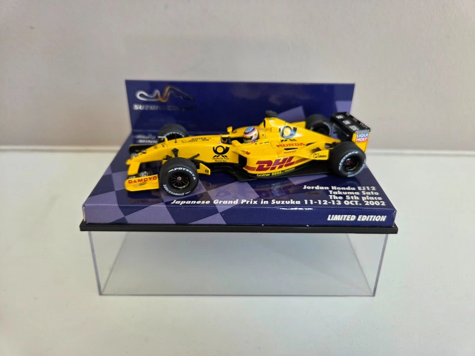 Minichamps 1/43 Jordan Honda EJ12 T. Sato - Suzuka Circuit 2002 - 403020110 - Immagine 1 di 4