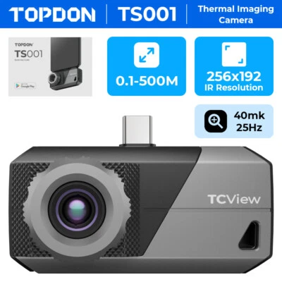 TOPDON TS001 Portable Compact Thermal Imaging Camera for Type-C Android Device