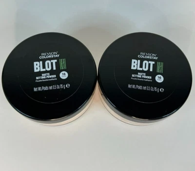 2 Revlon ColorStay Blot Matte Setting Powder in Translucent  - Image 1 of 3
