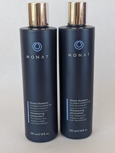 Lot Of 2 Monat Renew Shampoo w/ Rejuveniqe 8 fl oz FREE SHIPPING New Sealed - Picture 1 of 8