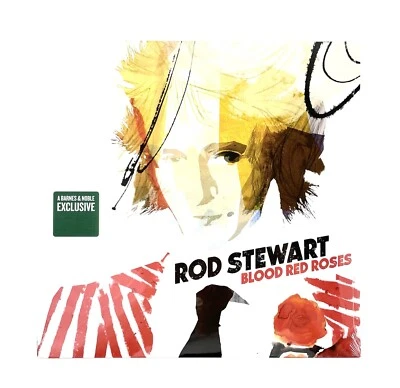Rod Stewart Blood Red Roses B&N Exclusive Double Vinyl Record Set Sealed New 🌹 - Image 1 of 2