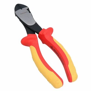 7.5” VDE Electrician Electrical Side Wire Cutting Cutter Cut Snips Pliers - Picture 1 of 3