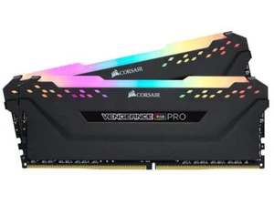 CORSAIR Vengeance RGB Pro 32GB (2 x 16GB) 288-Pin PC RAM DDR4 3200 (PC4 25600) I - Picture 1 of 7