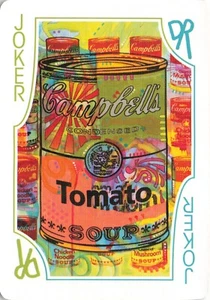 CAMPBELLS SOUP Street Art Single Swap Playing Card - JOKER - Picture 1 of 2