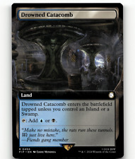 MTG Drowned Catacomb (Extended Art) - Universes Beyond: Fallout