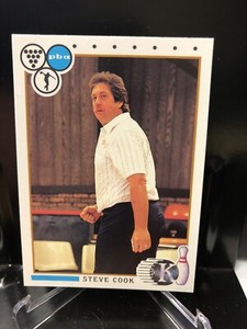 🎳 STEVE COOK 1990 Kingpins Collect-A-Card # 36 Bowling card  