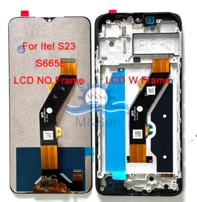 For itel S23 ‎S665L LCD Display Screen Touch Screen Digitizer Panel Replacement