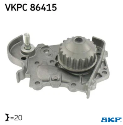 Bomba de agua SKF VKPC 86415 para Dacia Logan Sandeo Renault Kangoo Megane Clio nueva Foto 1 de 4