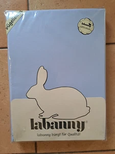 Neu! labanny 2 Betttücher Blau 150 x 250 cm 100% Baumwolle naturrein bügelleicht - Bild 1 von 2