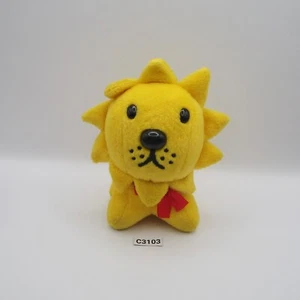 Muñeca de peluche de 5" Miffy C3103 Lion Dick Bruna Sekiguchi 1998 Japón - Imagen 1 de 7