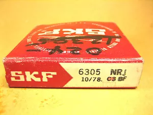 SKF 6305 NRJ Bearing - Picture 1 of 4