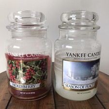 YANKEE CANDLE Hollyberry Duftkerze – 22 Oz (ca. 623 G), Fruchtig-würziger Aroma-Mix Für Die Feiertage