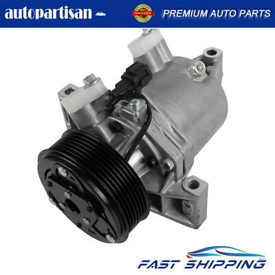 A/C AC Compressor w/Clutch For 2016 2017 2018 Nissan Tiida 1.6L1.8L CO 29099C - Image 1 of 4