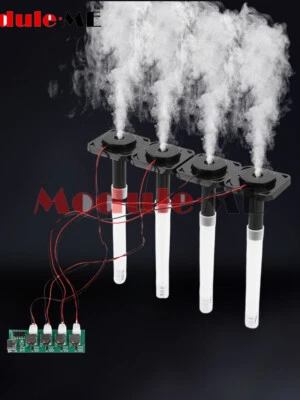 Umidificatore Type-C kit fai da te nebulizzatore ultrasuoni driver circuito stampato 4 atomizzatori - Immagine 1 di 4