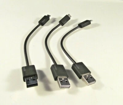 CARGADOR CABLE MICRO USB ORIGINAL OEM APPLE BEATS PARA POWERBEATS 3 O 2, LOTE DE 3 Foto 1 de 4