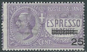 1908 REGNO ESPRESSO URGENTE MNH ** - RB9-5 - Picture 1 of 1