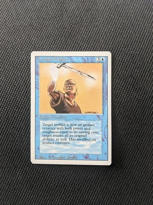 Animate Artifact Card 1994 Revised Edition Magic the Gathering Fresh Un Played - Image 1 of 4