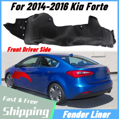 Front Driver Side Fender Liner For Kia Forte 2014 2015 2016 - Image 1 of 4