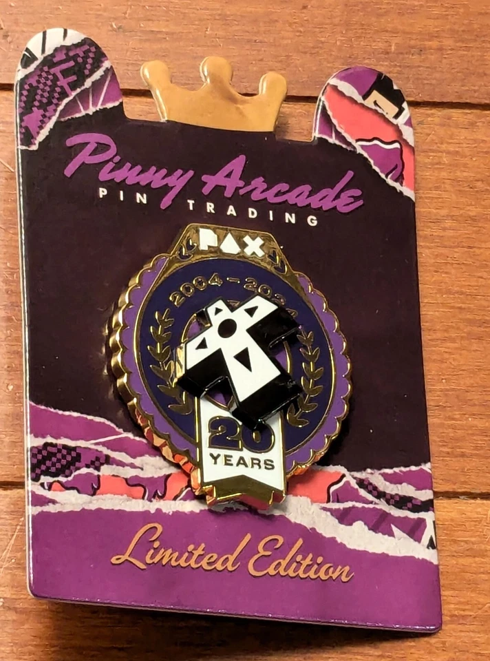 Pax Unplugged 2024 20 Year Limited Edition LE Pinny - Pinny Arcade Pin Trading - Image 1 of 1