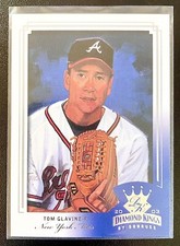 2003 Donruss Diamond Kings Atlantic City National Embossing /5 TOM GLAVINE # 1/5
