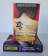 2 X Stieg Larsson Novels | Medium Paperbacks | Book 1 & 2 The Millennium Trilogy