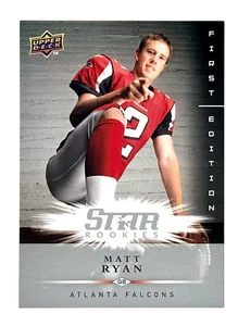 2008 Upper Deck First Edition Star Rookies #221 Matt Ryan RC Atlanta Falcons - Picture 1 of 2