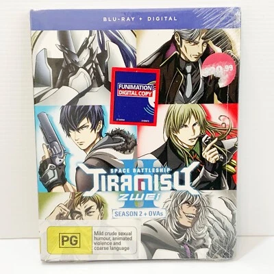 Space Battleship Tiramisu Zwei: Season 2 - Anime Blu Ray Region B - New Sealed - Image 1 of 3