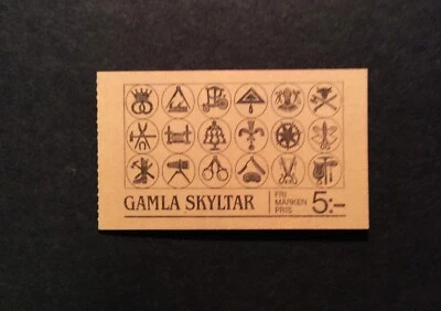 BroadviewStamps Booklet SALE.  Sweden #1550a MNH VF.  Complete booklet. - Image 1 of 3