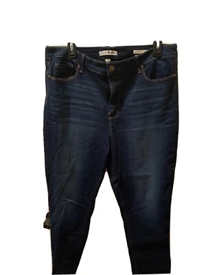 Code Bleu Women's Missy Classic Straight Jeans 16Blue High Rise - Image 1 of 4