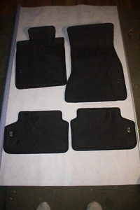 OEM BMW All Weather Floor Mats SET of 4  2017-2023 G30/F90 5 Series used - Picture 1 of 3