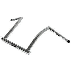 Harley Triple Chrome 16" Rise Ape Hanger 1.25" Handlebar For Road Glide FLTR 15+ - Picture 1 of 11