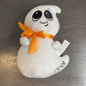 The Bearington Collection Swoop the Ghost bean weighted 7" Plush Halloween - Picture 1 of 2
