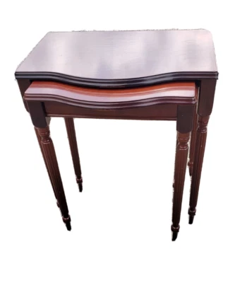 BOMBAY  COMPANY TWO SMALL NESTING TABLES - Image 1 of 4