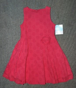 Anavini Girls Pink Sleeveless Dress - Size 6 - NWT - Picture 1 of 4