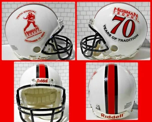 HEISMANN 70 YEARS OF TRADITION 12/13/04 COLLECTORS FOOTBALL MINI HELMET - Picture 1 of 6