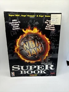 NBA JAM T.E. Super Book Brady Games Strategy Guide INCLUDES RARE CARDS - Picture 1 of 5