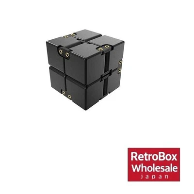 Infinity Cube 3D Puzzle Fidget Giocattolo Nero Portatile - Immagine 1 di 2