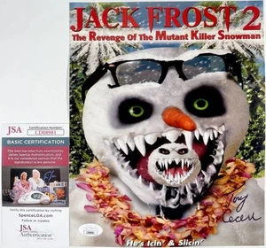 Tony Cecere Signed Jack Frost 2 8x10 Mini Movie Poster Autograph JSA COA - Picture 1 of 1
